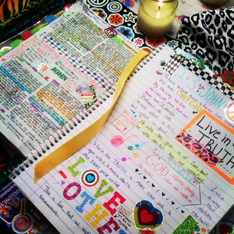 How to write in a devotional journal